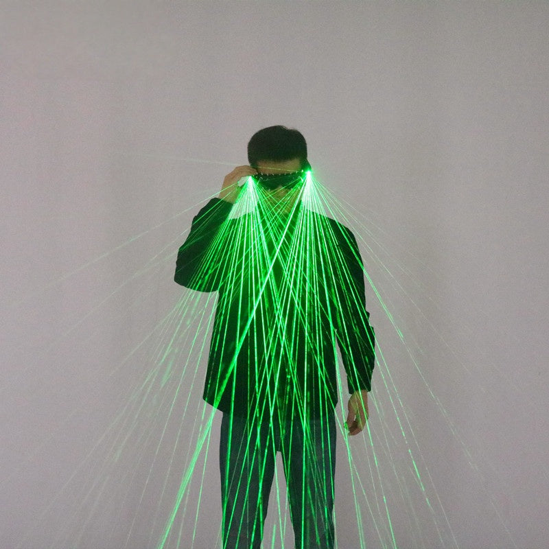 Laser Beam LED Party Glasses — Light-Up Costume Accessory