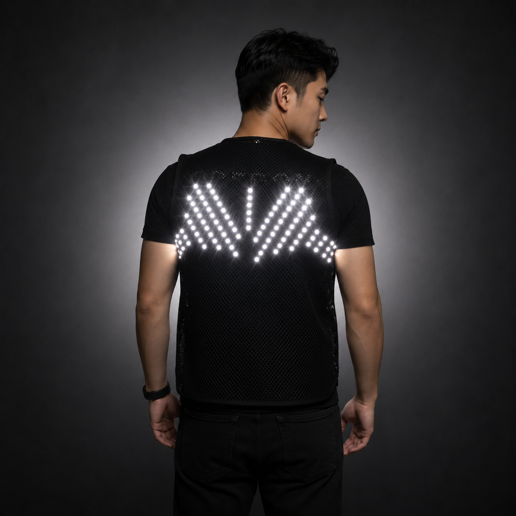 RGB LED Performance Vest — Party, Rave & DJ Outfit